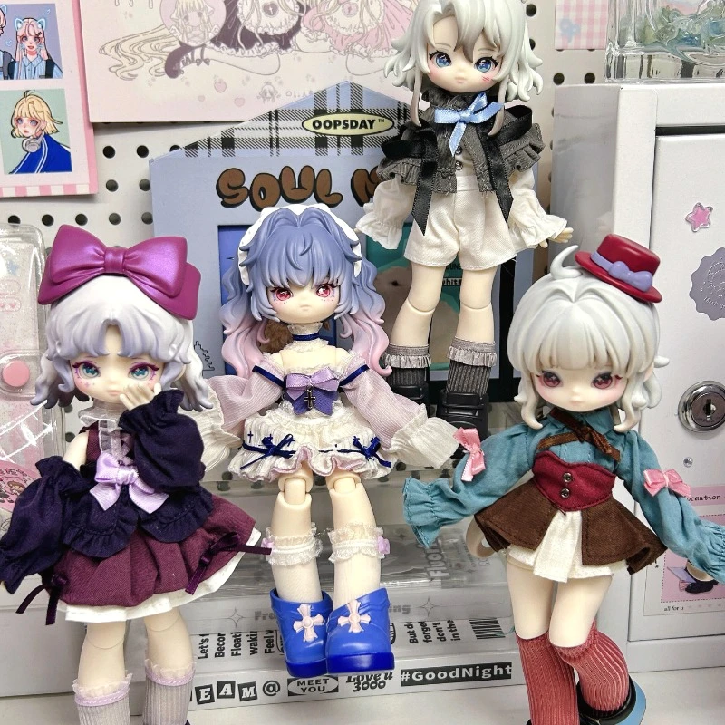 

MISYA Museum of The Weird Series Blind Box MISYA Anime Doll 1/8 BJD Action Figure Mystery Box Moveable Decor Doll Toys Gift New