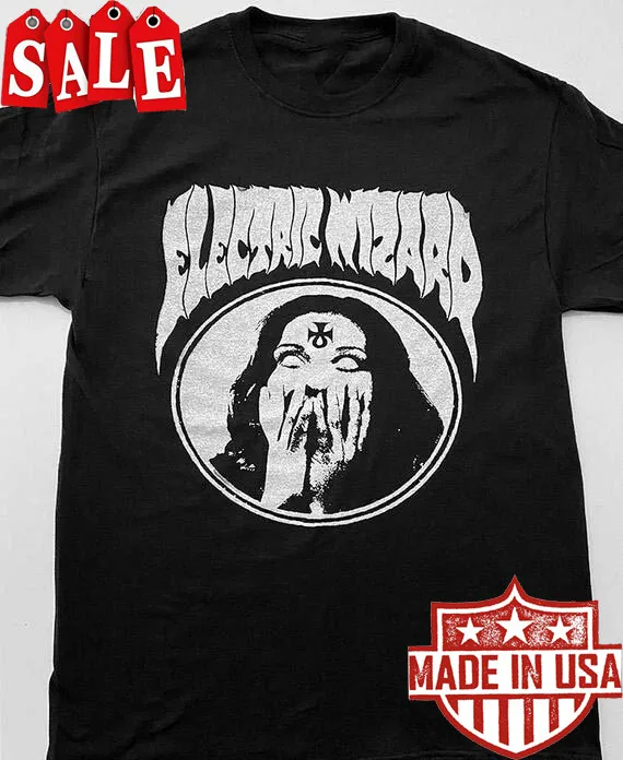 Electric Wizard ARTWORK Men T-shirt Black Unisex Tee All Sizes S-5XL