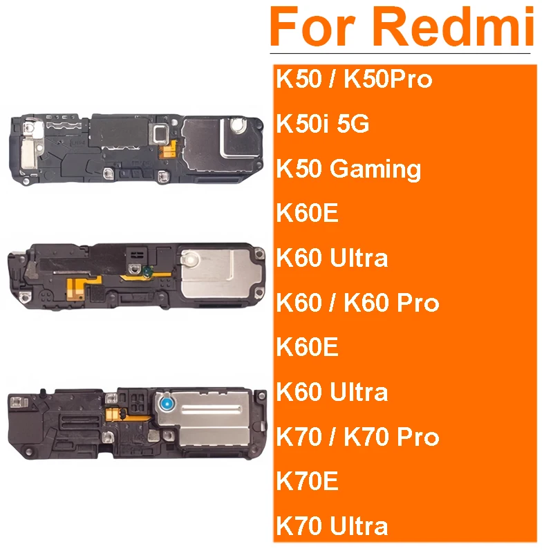 

Loud Speaker For Xiaomi Redmi K50 K50i K60 K60E K70 K70E Pro Ultra Gaming 4G 5G Loundspeaker Sound Ringer Buzzer Module
