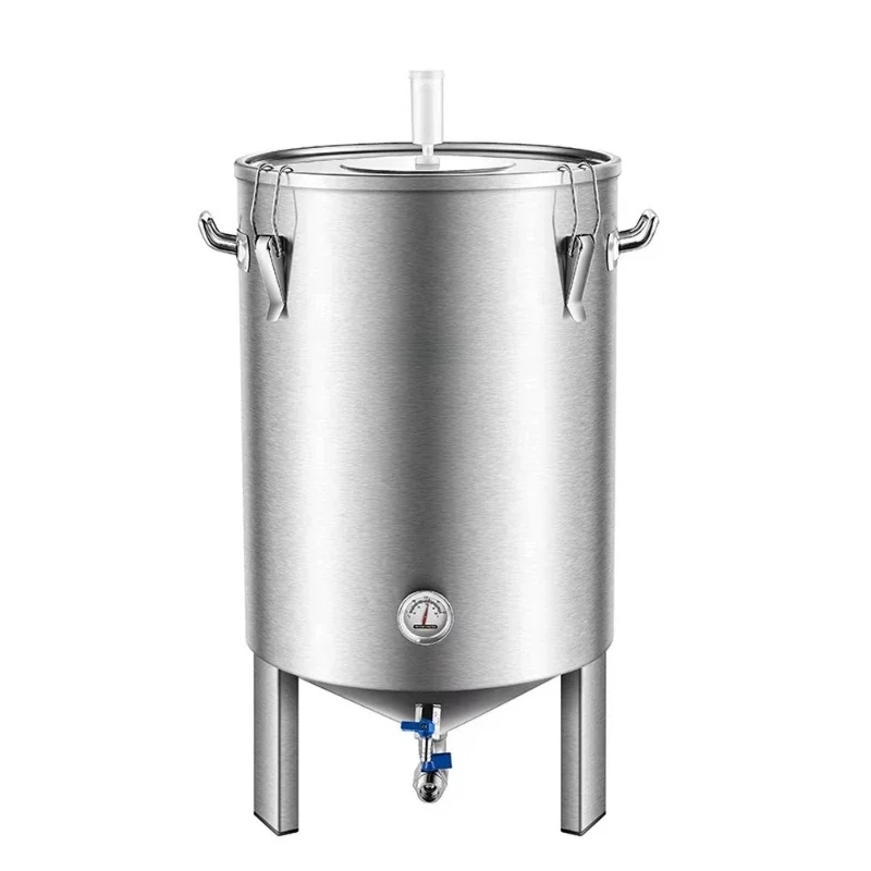 

30 60 70 100L domestic brewing fermenter stainless steel conical fermentation storage tank