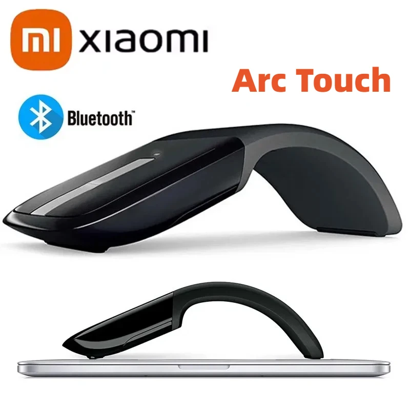 

XIAOMI Arc Touch Складная Мышь Беспроводная 1200 точек на дюйм Оптические Эргономичные Мыши Bluetooth Портативная Гладкая Геймерская Офисная Для Ежедневного Использования