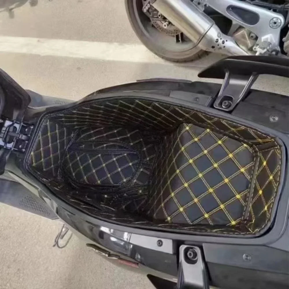 ل Qj موتور Mtx 125 125 Mtx Mtx 125 دراجة نارية الملحقات صندوق تخزين اصطف غطاء الأمتعة مقعد دلو وسادة الحرس #3