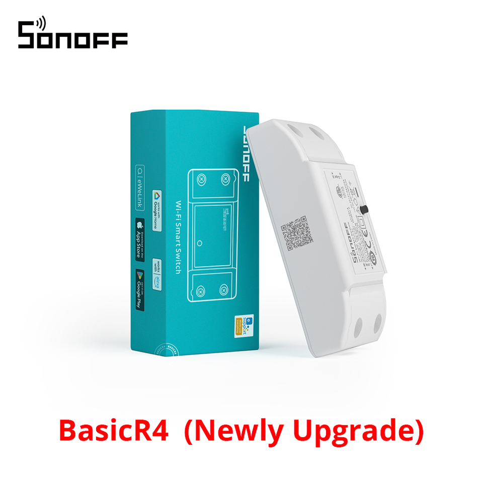  Itead SONOFF Basic R2 Mini DIY Module Wifi Light Switch Wireless APP Remote Control Switch 220V  Smart Home Electrical Switches 