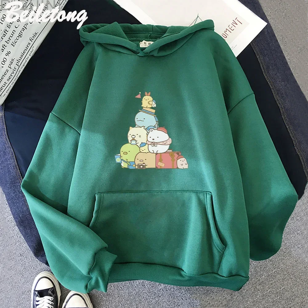 Sumikko Gurashi Hoodies Y2k Clothes Female Graphic Sweatshirts Aesthetic Graphic Kawaii Women 2023 Sweatshirt for Men Clothing