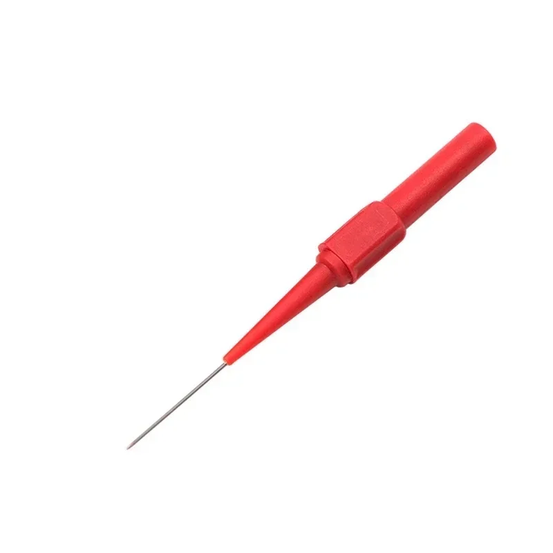 1-20PCs 30V Motorcycle Diagnostic Tools Multimeter Test Lead Extention Back Piercing Needle Tip Probes Car Test Probe Kit 0.7MM view 6
