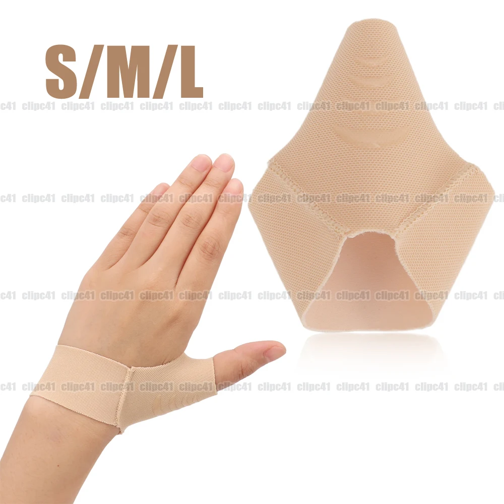 1Pc Ultra-Thin Thumb Brace Elastic Thumb Support Brace Thumb Compression Arthritis Gloves for Joint Pain Tendonitis Sprains