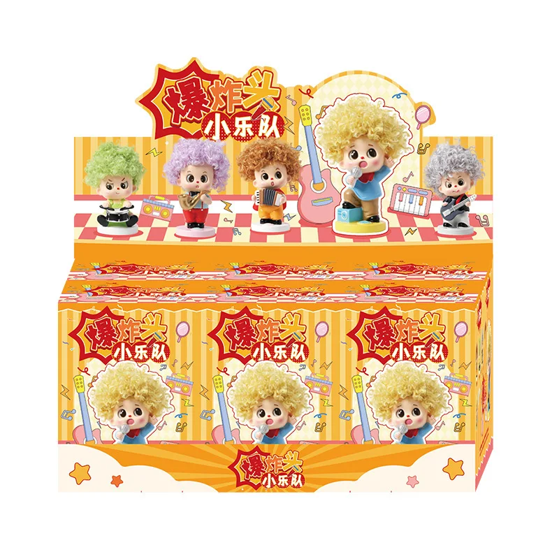 

Explosion Head Little Band Blind Box Internet Celebrity Popular Trendy Play Handmade Gift for Classmates and Friends Birthday