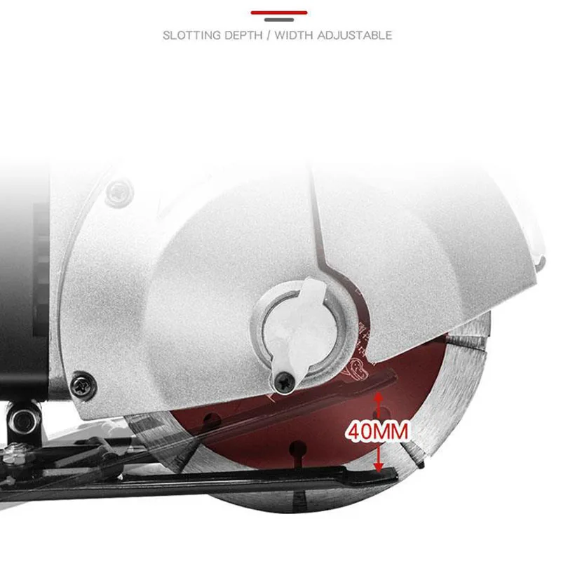 5800W Elektrische Muurslijper Staal Beton Groef Snijmachine 5000r/Min Steken Machine Cirkelzaag Power Tool 220V/110V