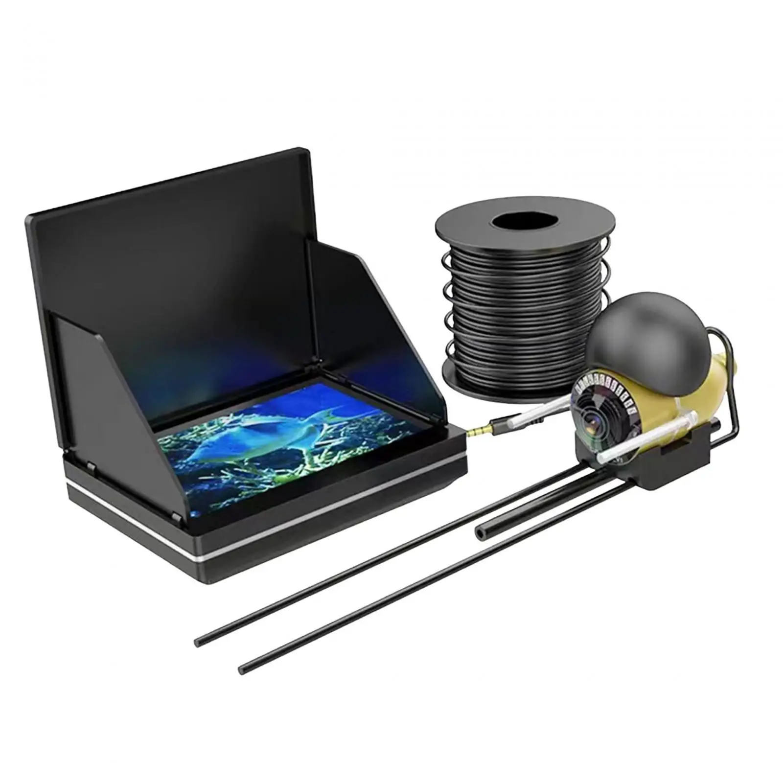 Fish Finders, Underwater Fishing Camera LCD Monitor for Lake Sea