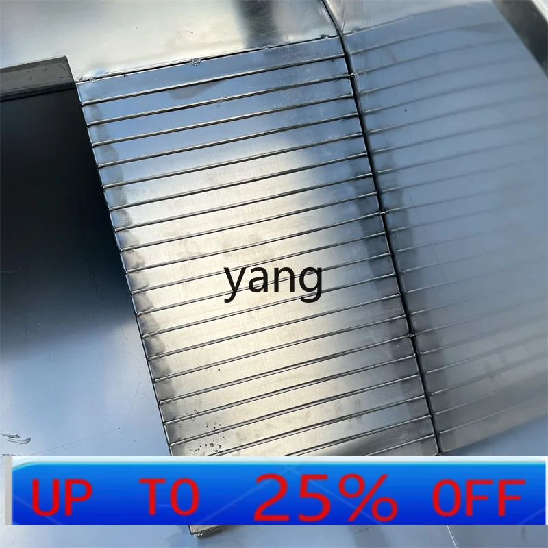 

LH stainless steel anti-theft seed turtle box outdoor balcony turtle tank household with sand pool drying table breeding box
