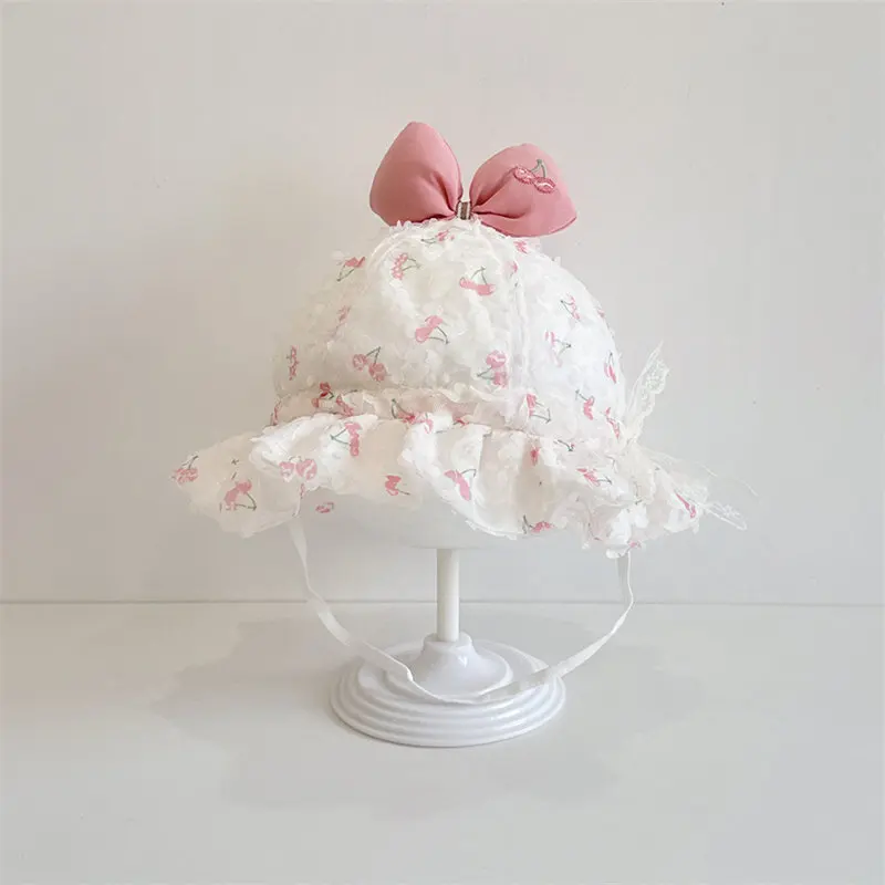 2025 أربعة مواسم البوليستر الكرتون قبعة بحافة صياد قبعة السفر في الهواء الطلق قبعة قبعة واقية من الشمس القبعات للبنين والبنات 11