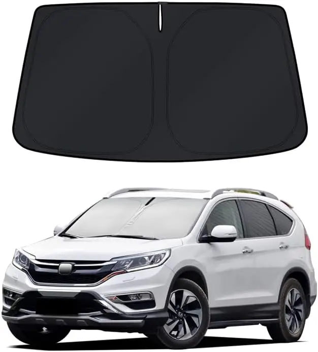 

Car Sun Shade for 2012-2016 Honda CRV Accessories Windshield Sunshade Cover Front Window Shade Custom Fit CR-V Sun Visor Protect