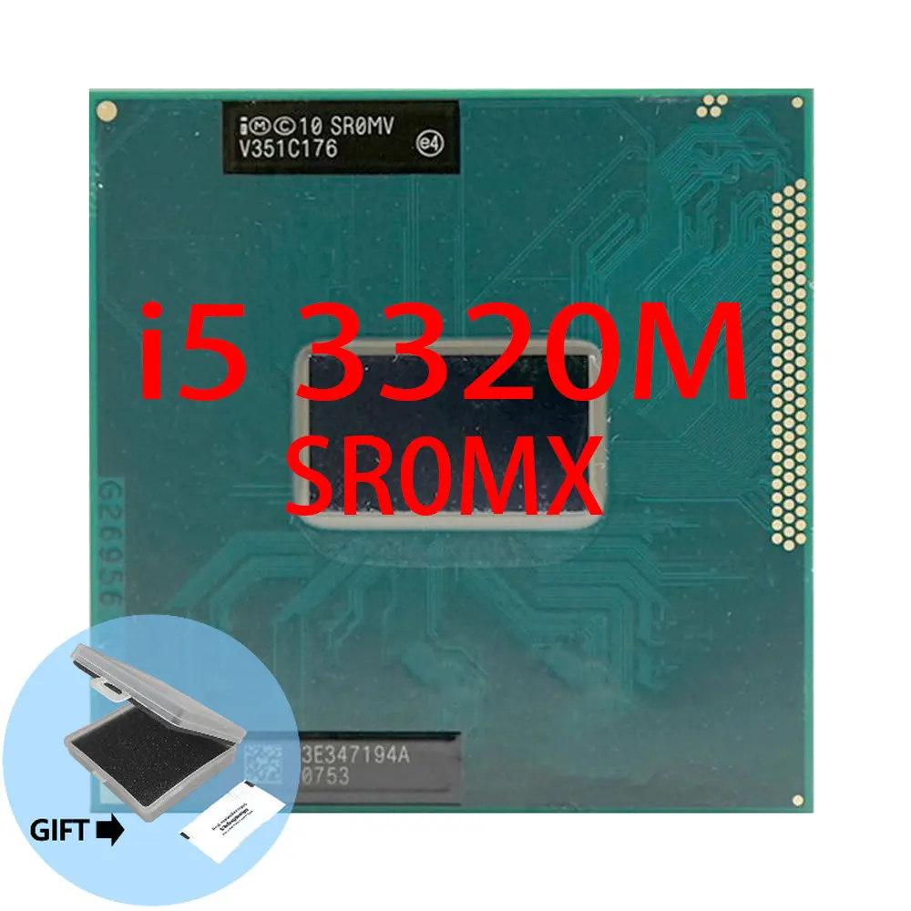 

Бесплатная доставка, Intel CPU I5-3320M SR0MX I5 3320M SROMX 2,6G/3M HM75 HM76 HM77 100%, новые и оригинальные чипы IC