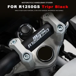 Motorcycle Handlebar Stickers for R1250GS Triple Black Waterproof Decal For BMW R 1250 GS ADV R1250 1250GS Adventure Accessories