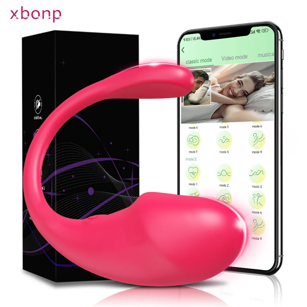 Wireless Bluetooth G Spot Dildo Vibrator for Women APP Remote Control Wear Vibrating Egg Clit Female Panties Sex Toys for Adults