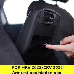 Suitable for Honda HRV 2022 2023 CRV G6 2023 Armrest Storage Box Hidden Storage Box car Accessories