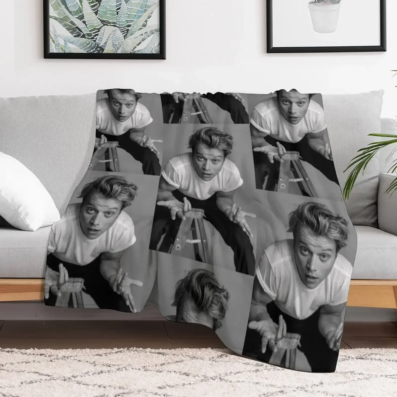 

rudy pankow Throw Blanket Personalized Gift Soft Kid'S Blankets