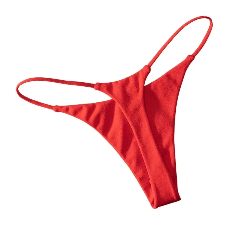 1/2/3/4/5Pcs Low Waist Cotton Thong Women Panties Sexy Briefs T-Back Bikini Underwear Seamless G String Sports Female Lingerie