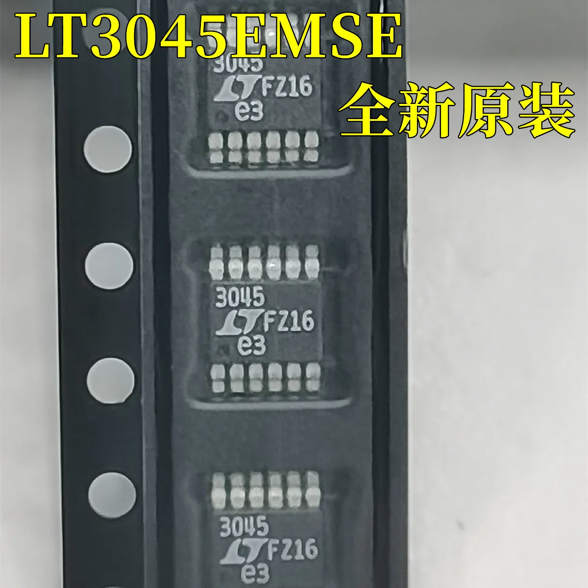 10Pcs~50Pcs Original LT3045EMSE#TRPBF LT3045IMSE 3045 MSOP-12