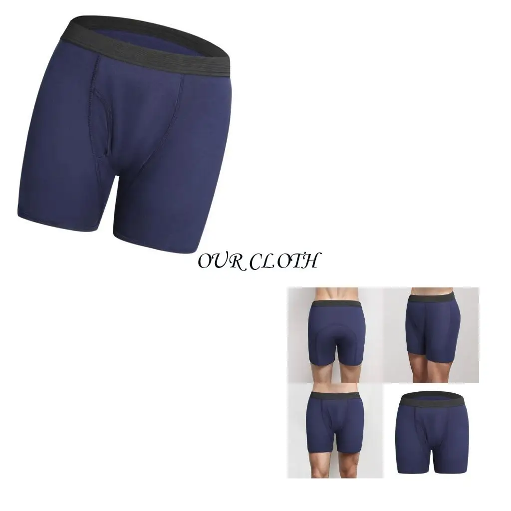 Men's Incontinence Underwear,Cotton Brief for Bladder Leak Protections Y1AC