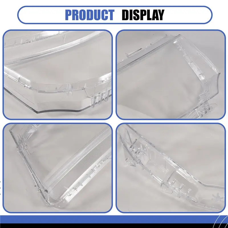 A64P-For Mitsubishi Pajero Sport 2013-2015 Headlight Shell Lamp Shade Transparent Lens Cover Headlight Cover view 4