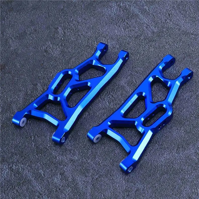 ABUM-2Set Upgrade Aluminum Alloy Chassis C Seat Rear Stub Axle Parts Kit For 1/10 Traxxas 2WD Slash Rustler Stampede,1