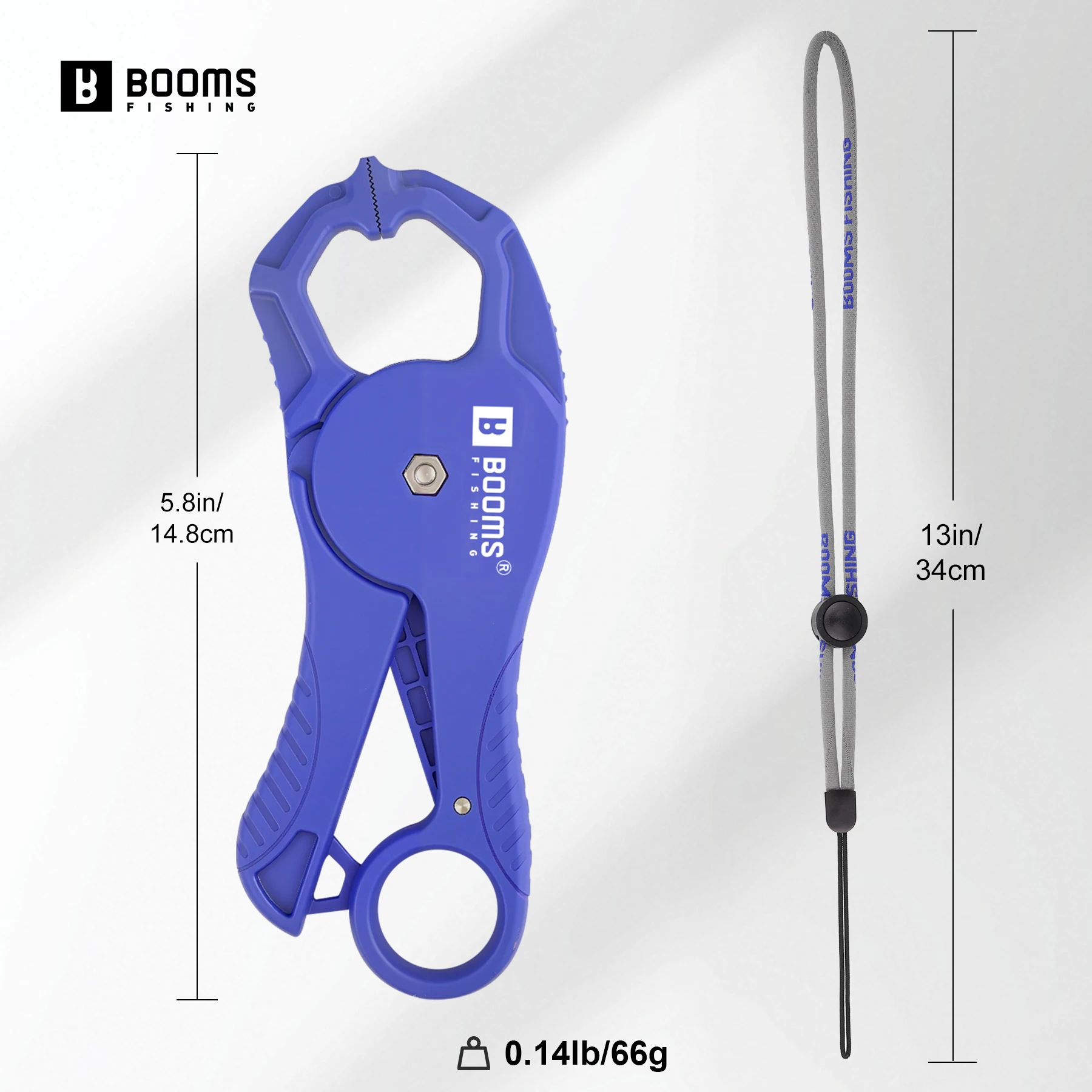 Booms Fishing G02 Pinza pescado fibra vidrio anticorrosión cordón - imagen 5