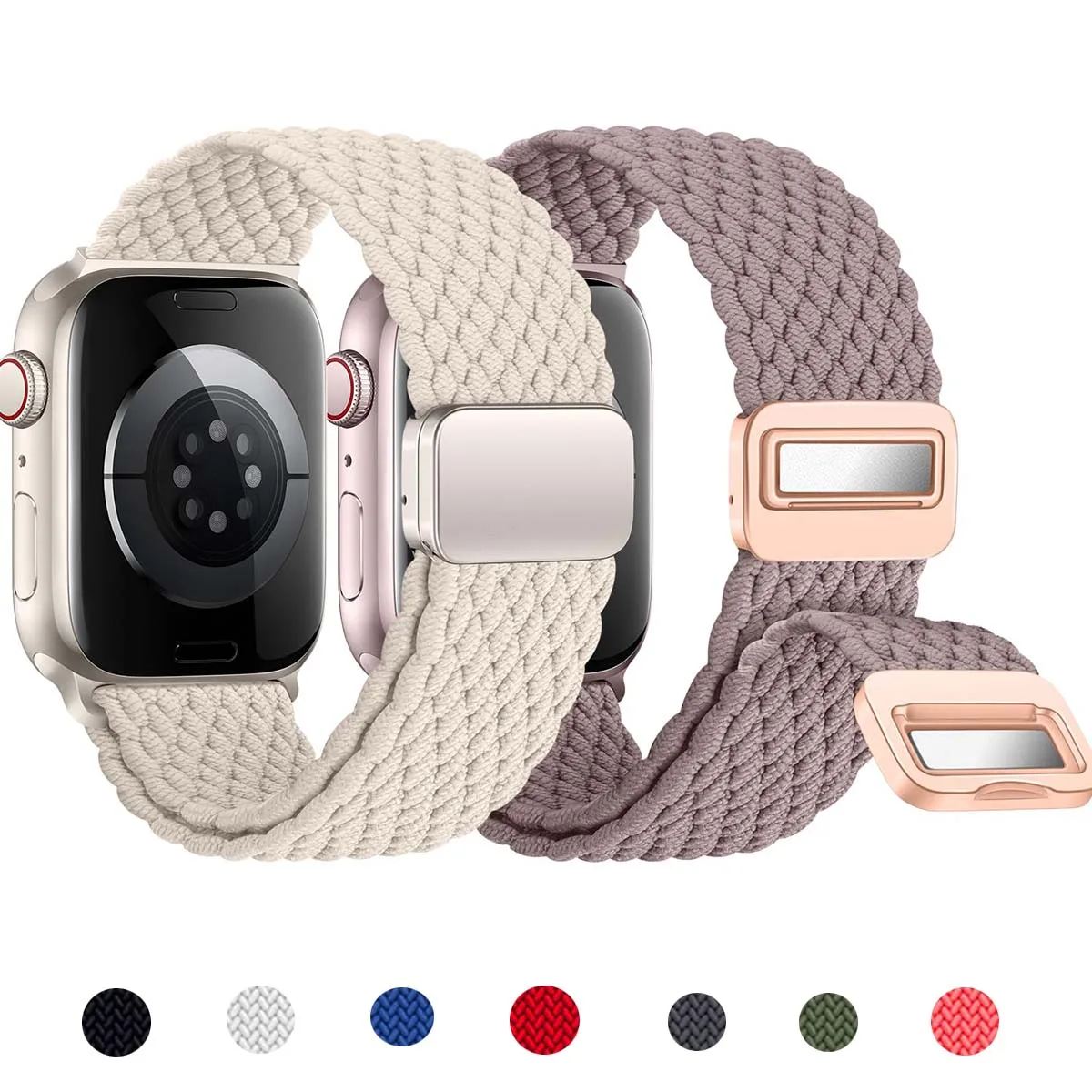 Braided solo loop For Apple Watch Ultra Band 49mm 44mm 40mm 45mm 41mm 38 42mm correa Bracelet iWatch series 8 7 6 5 4 3 SE Strap