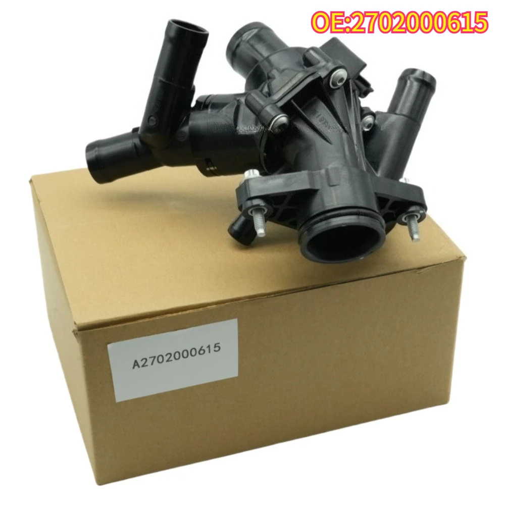 

High quality New For 2702000615 Turbo Engine Thermostat For Mercedes Benz CLA250 CLA45 AMG