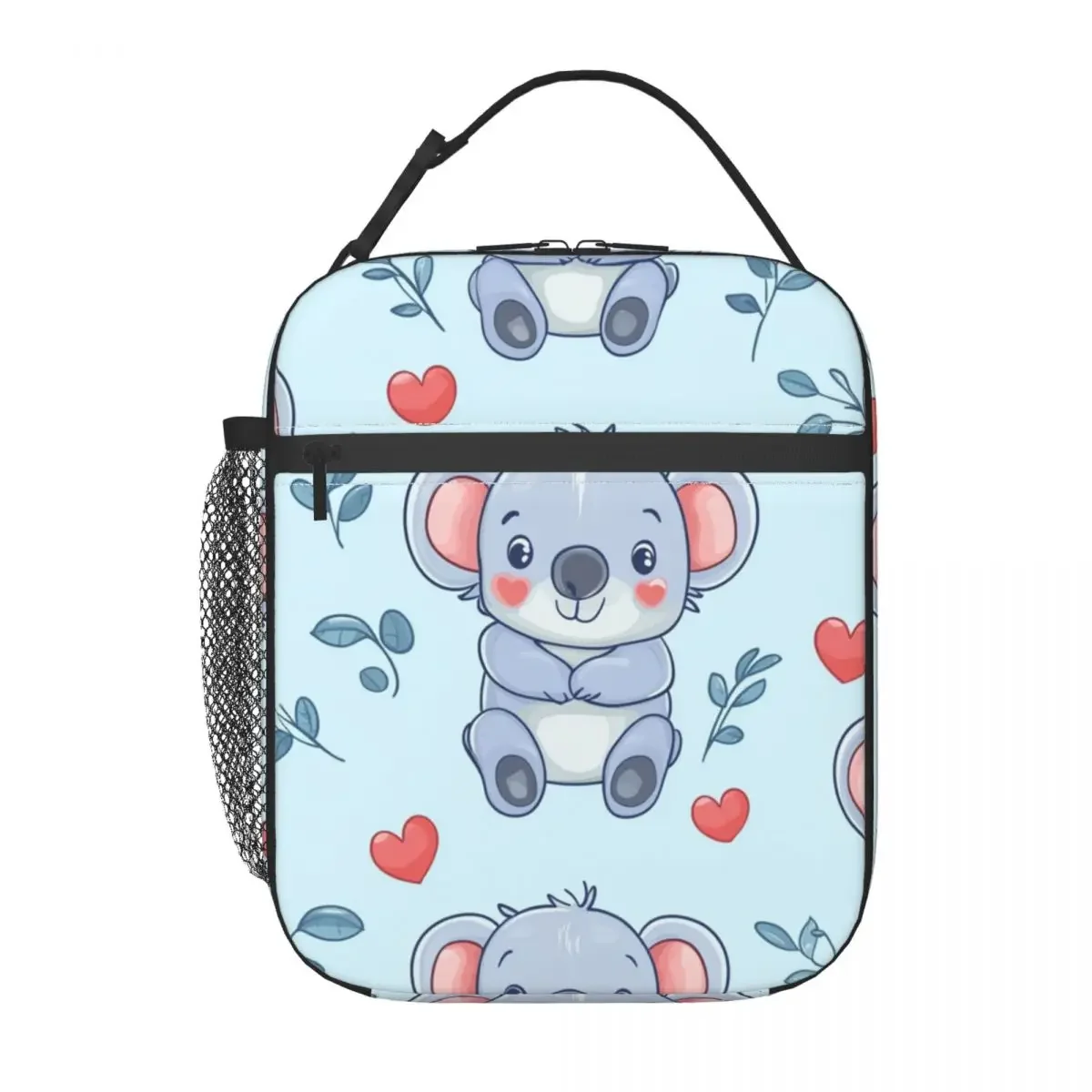 

Cute Bear Lunch Bag Oxford Cloth Portable Design Suit For Office School Outdoor