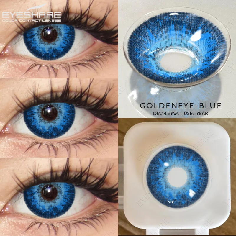 EYESHARE Anime-Zubehör Augenlinsen 1 Paar Cosplay Farbige Kontaktlinsen für Augen Verrücktes Halloween-Make-up Farbige Augenlinsen – Detail 20