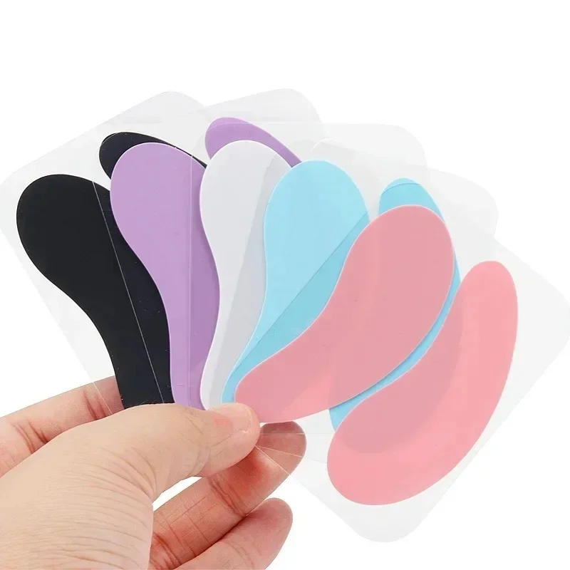 1/2/3Pairs Reusable  Eye Pads Silicone Stripe Lash Lift Eyelash Extension Hydrogel Patches Under Eye Gel Patch Makeup Tools
