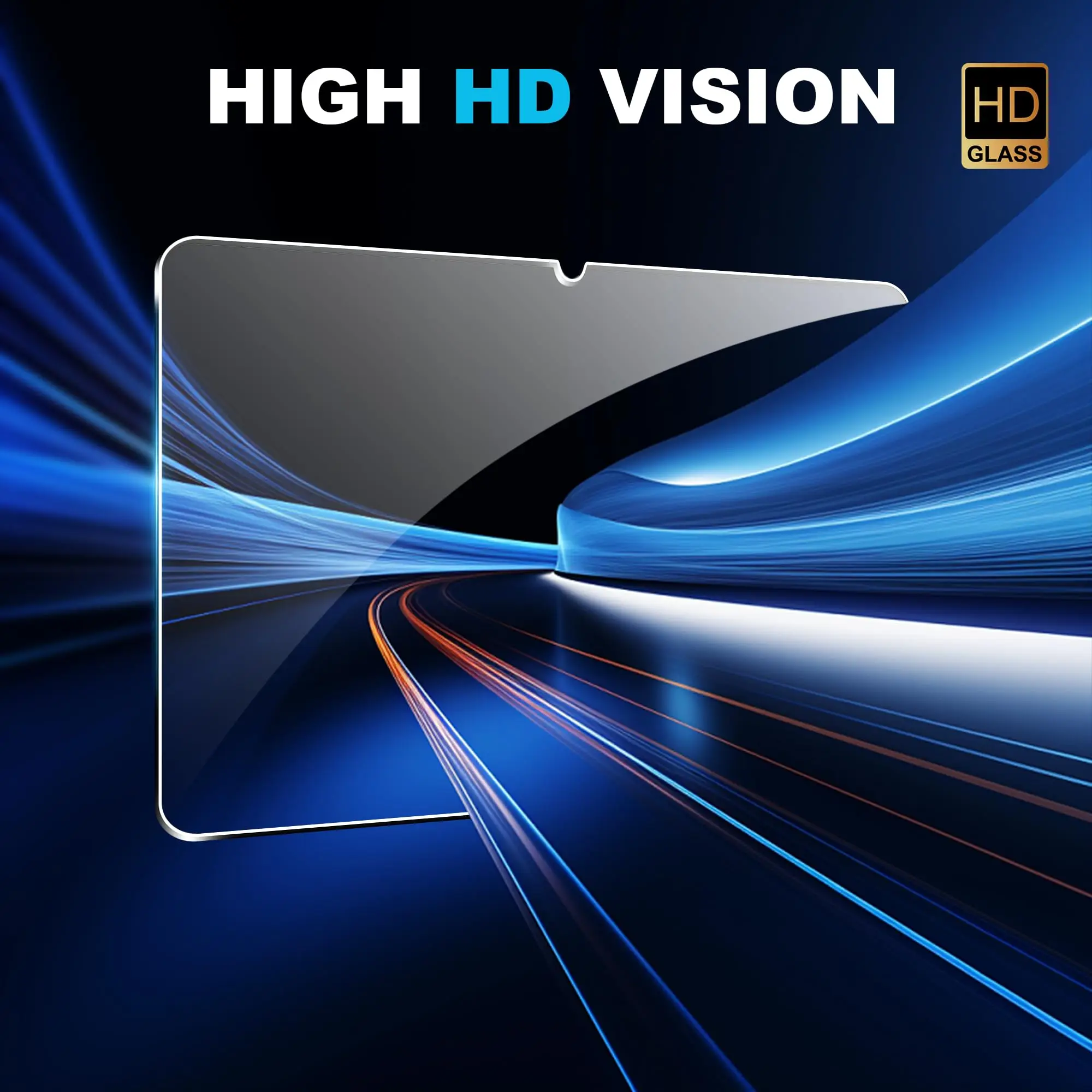 Protetor de tela para Lenovo Yoga Tab Plus / Idea Tab Pro 2025 de 12,7 polegadas Vidro temperado sem bolhas HD Película protetora de alta resposta