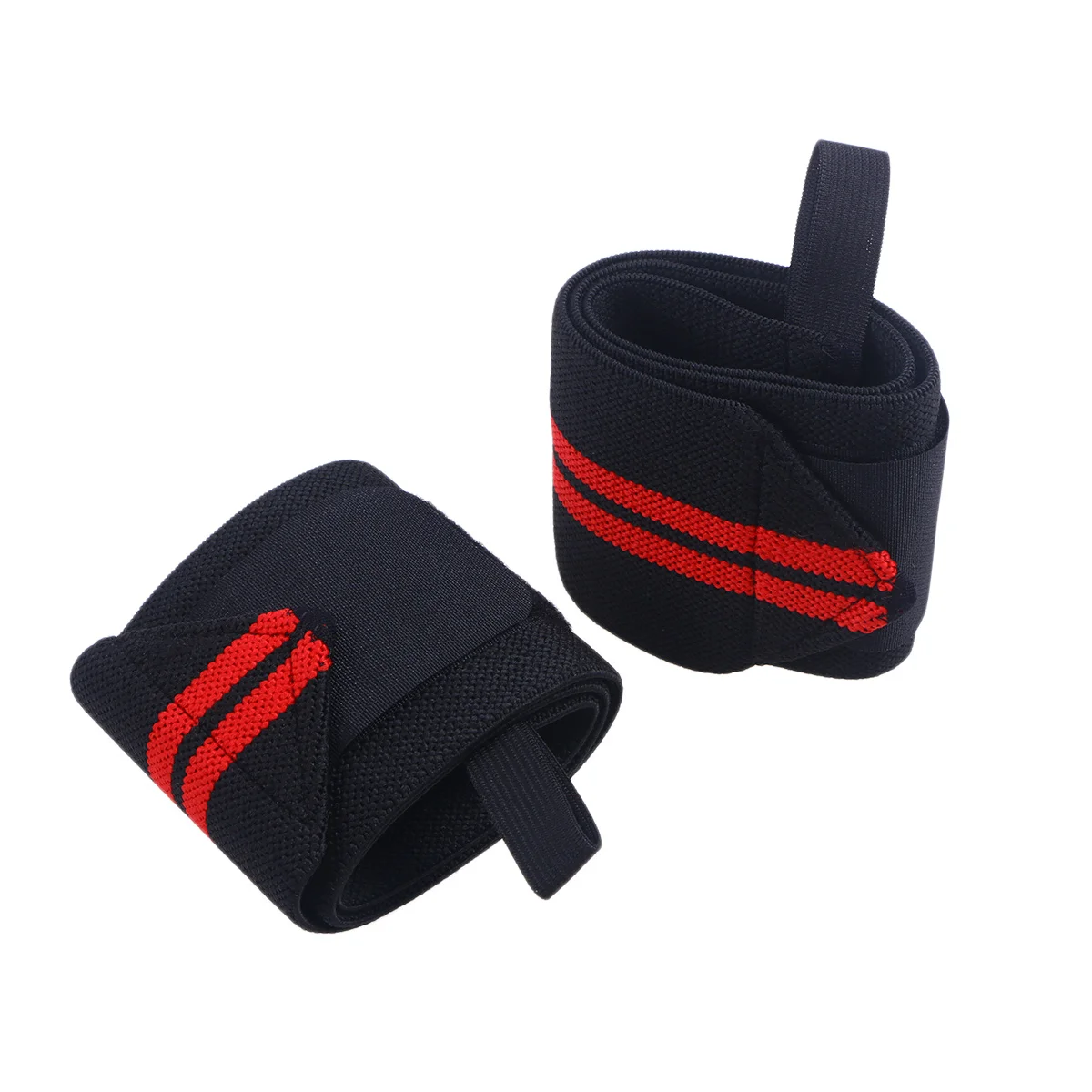 

2Pcs Wrist Strap Powerlifting Thumb Gym Wrap Hand Support Wrist Stabilizer Weightlifting Bandage Recovery Injury