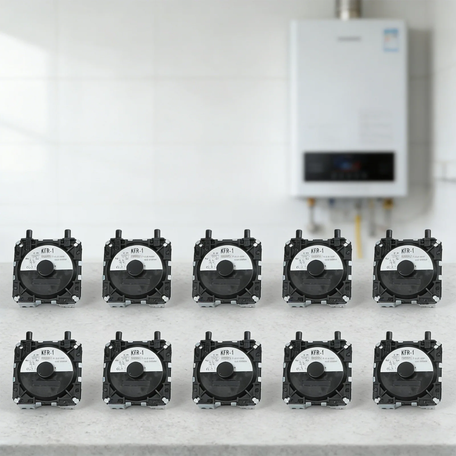 10pcs Gas Boiler Pressure Switch Water Heater Pressure Switch KFR-1 Wind Pressure Switch Replacement For Heating Systems