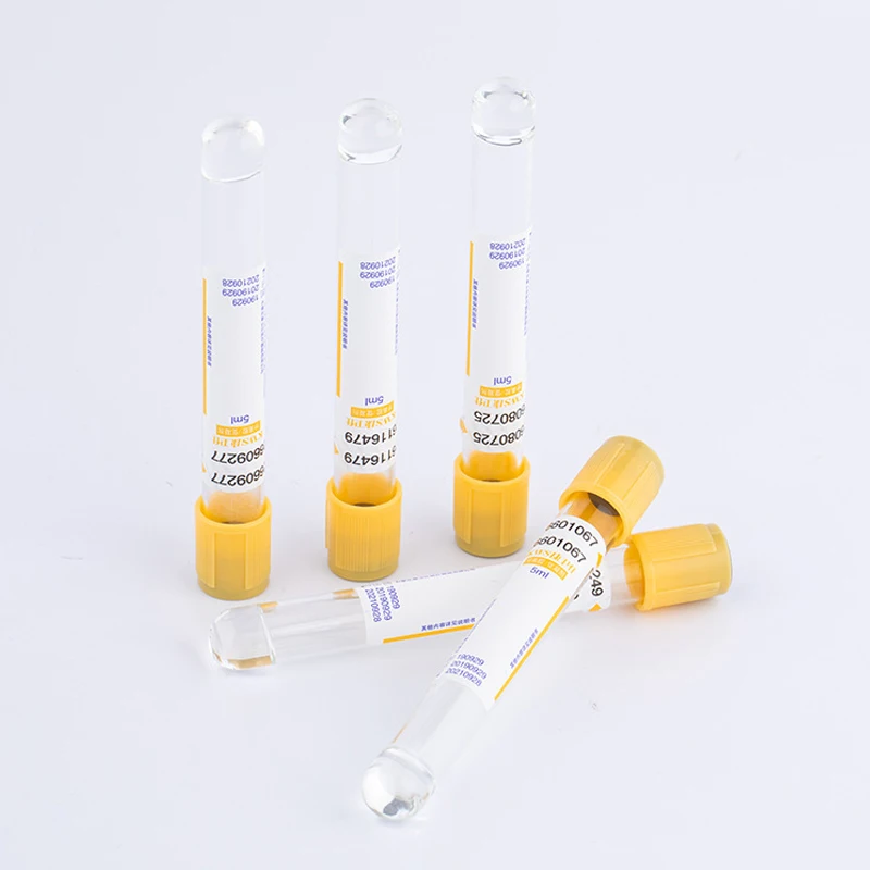 10Pcs/50Pcs Wegwerp Vacuüm Bloedafname Met Scheiding Gel/Stollingsmiddel Lab Medische Bloed Verzamelen Buis