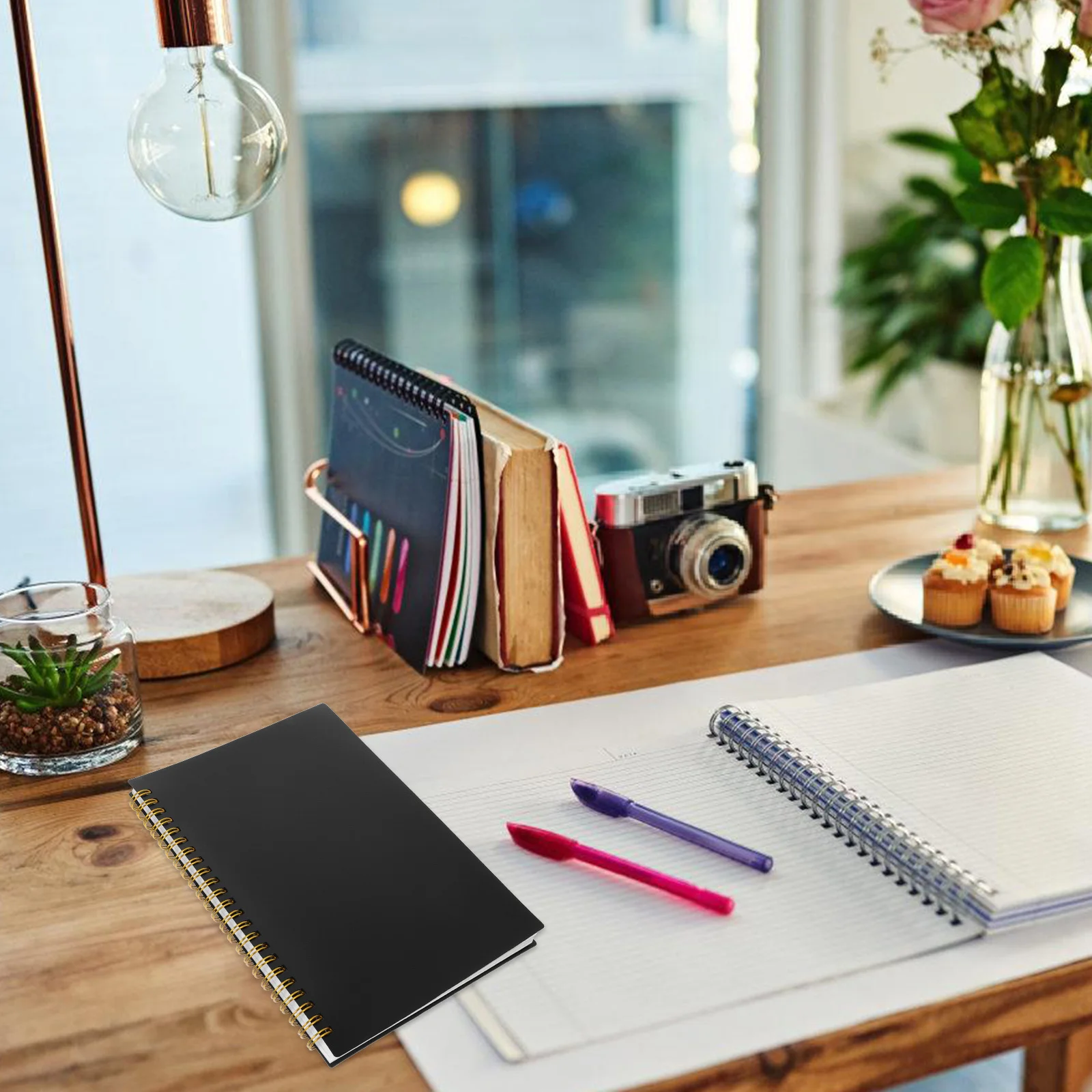 جرد سجل كتاب غطاء PP صفحات مبطنة فارغة الأسهم مستودع الأعمال سجل حفظ دفتر الملاحظات