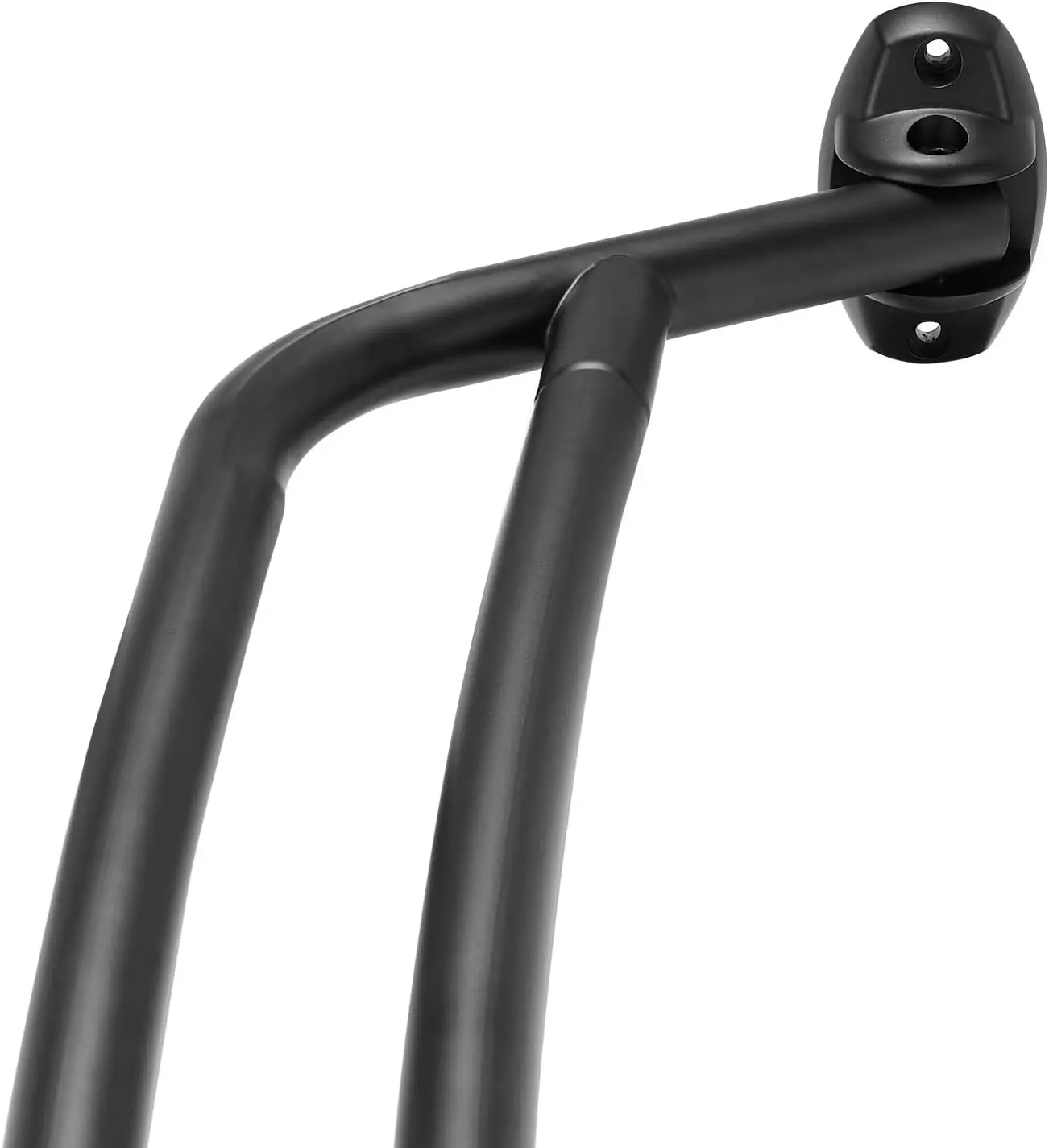 

Двойной изогнутый карниз для душевой занавески, регулируемый от 45 до 72 дюймов, матовый черный, для ванной комнаты