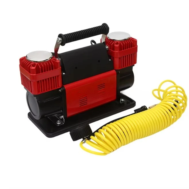 60 Cylinder Quick Inflator Strong Power Led Light Portable Mini Electric Air Pump DC12v Car Air Compressor Tire Inflator