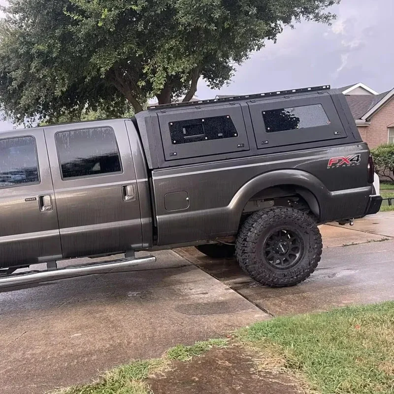 

Factory Hot Selling CoolCar 4X4 Accessories Aluminum Heavy Truck Canopy Pickup Cover For 2022 For Gladiator JT For F150 F350