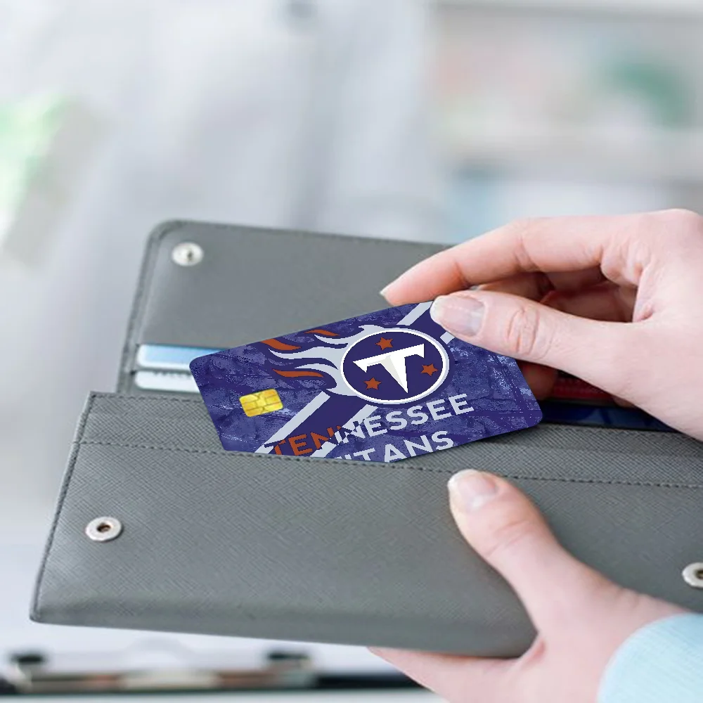 T-Tennessee جبابرة أنيمي الشباب بطاقة الخصم بطاقة الخصم 1 مجموعة من 4 قطعة فيلم لاصق الشريط الأمامي لشريحة كبيرة صغيرة لا رقاقة #6