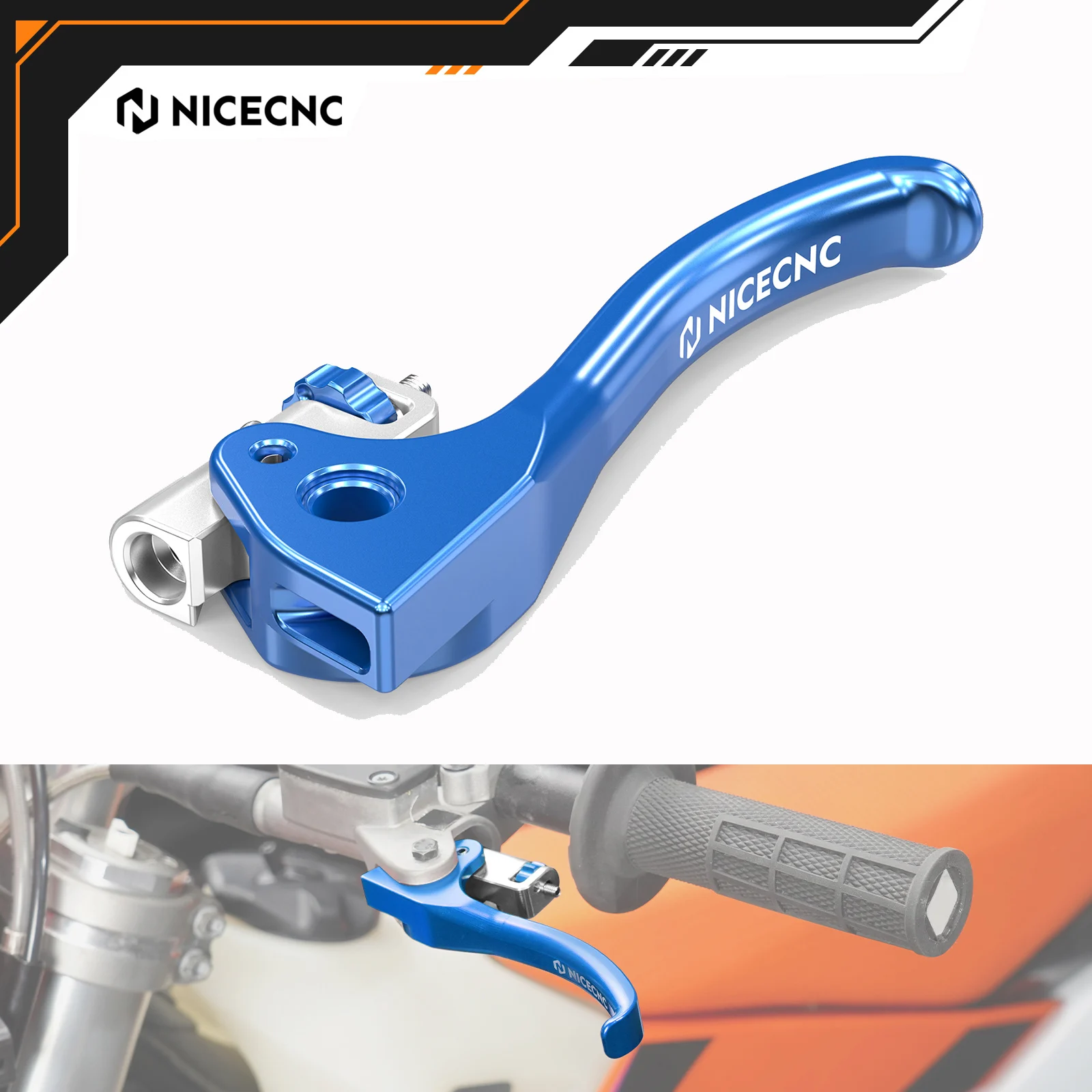

NICECNC For Husqvarna TE300 TE250 FE350 FE450 FE501 FE250 2014-2016 TC250 FC 350 450 250 2014-2015 Shorty Clutch Lever Aluminum