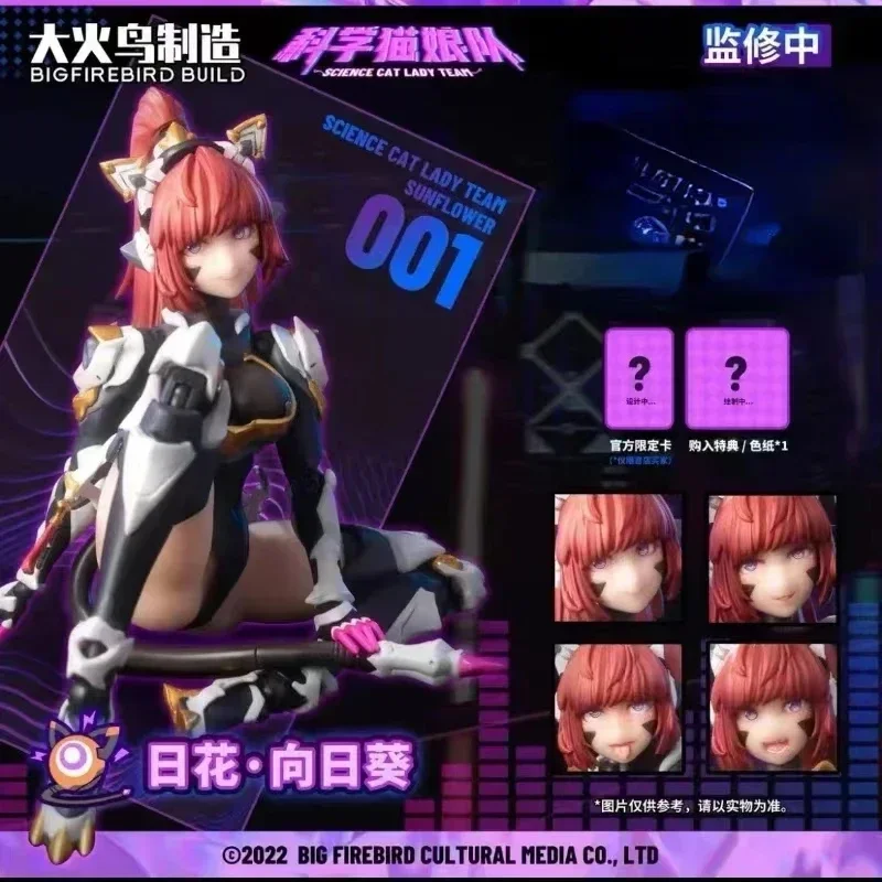 BigFirebird Transformacja Nauka Kocia Pani Drużyna Słonecznik 001 ModelAnime Zabawki dla dzieci Fajne Zabawki Kombinezon Dziewczynka Stop Prezent [Na Stanie]