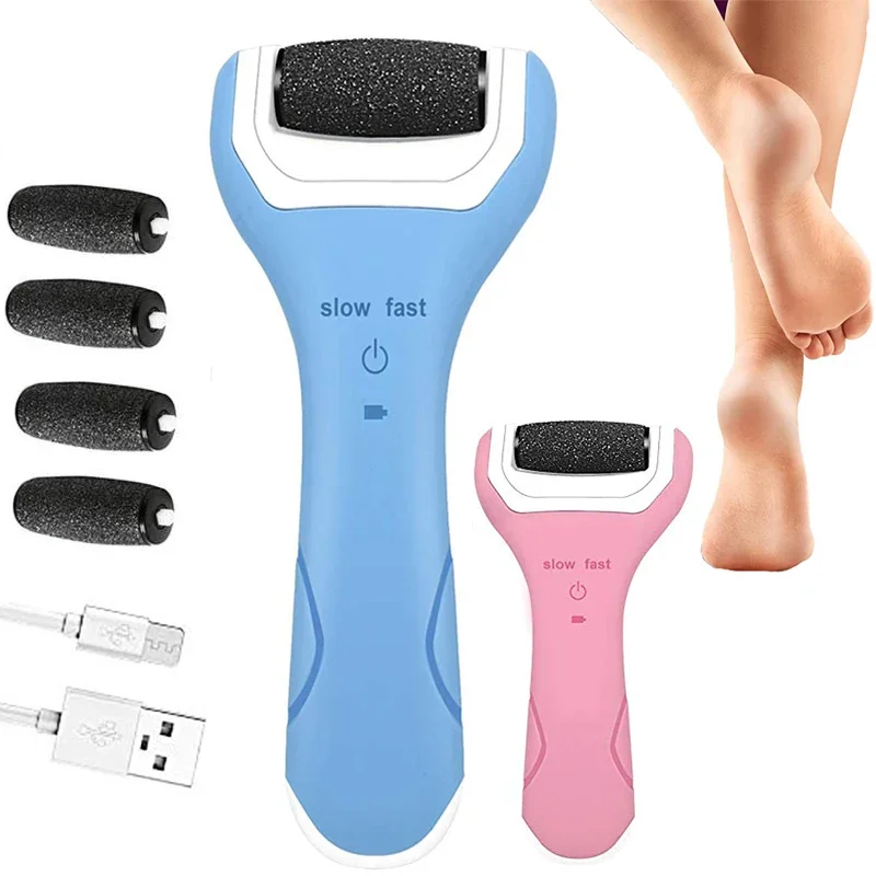 Electric Foot File Pedicure Tools Callus Remover Rechargeable Dead Hard Skin Professional