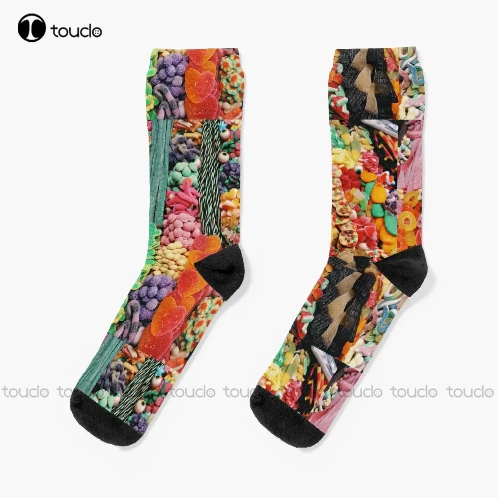 Delicious Candy Store Socks Halloween Women'S Socks High Quality Cute Elegant Lovely Kawaii Cartoon Sweet Cotton Sock Colorful