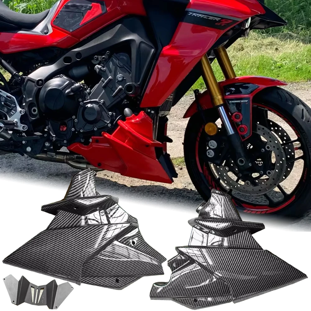 Motorbike Part Belly Pan Lower Engine Spoiler Fairing Guard Cover Bellypan for Yamaha Tracer 9 GT 2021 2022 2023 9GT Accessories