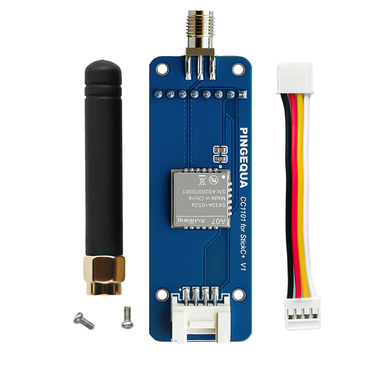 Module d'extension RF CC1101 433MHz S433A10S2A pour M5Stack StickC Plus 1.1/2, Compatible avec le micrologiciel Bruce