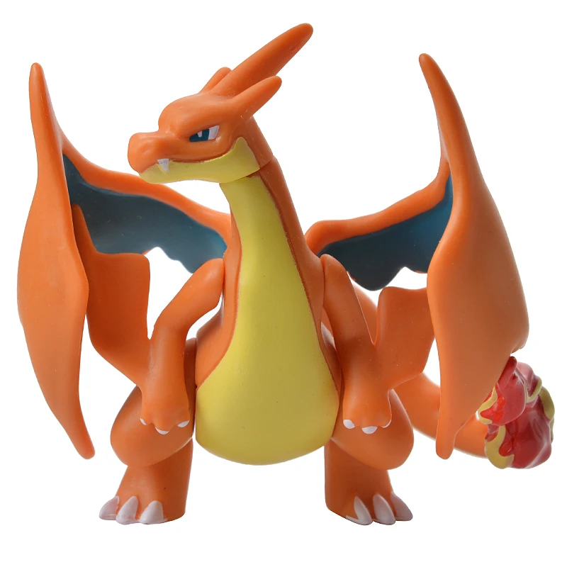 Pokemon Figure Shiny Mega Charizard Y Modello per bambini Giocattolo 8 cm Pvc Perfettamente replicato Collezione Anime Regalo per bambini