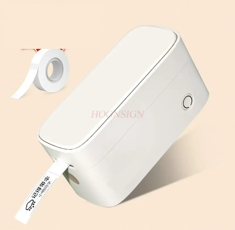 1set Label Printer Thermal Label Printing Home Mini Handheld Portable Printer