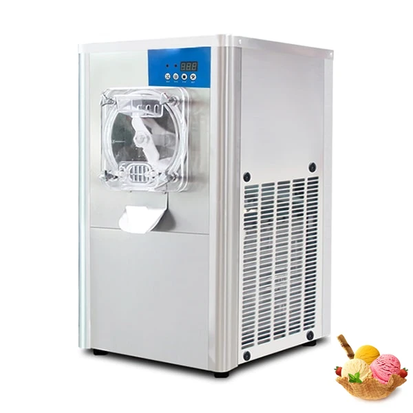 

Mini italian hard ice cream used filling gelato combined serve machine maker showcase home new batch freezer for sale